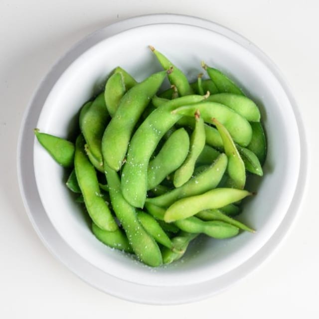 16. Steamed Edamame.