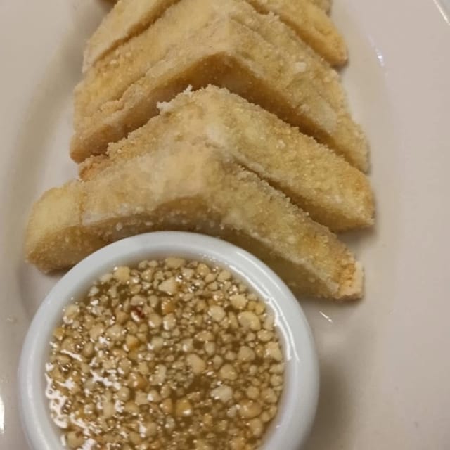 4. Fried Crispy Tofu.