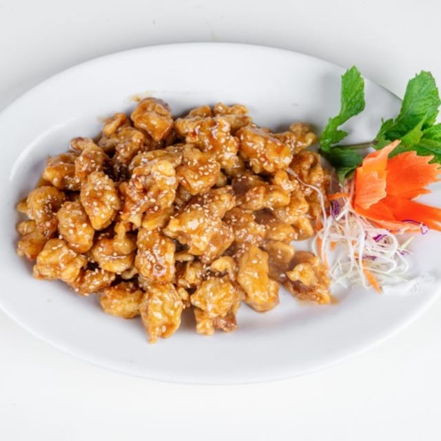 L8: Sesame Chicken.