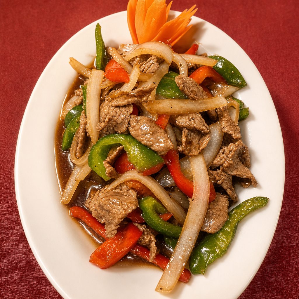 42. Pepper Steak*.