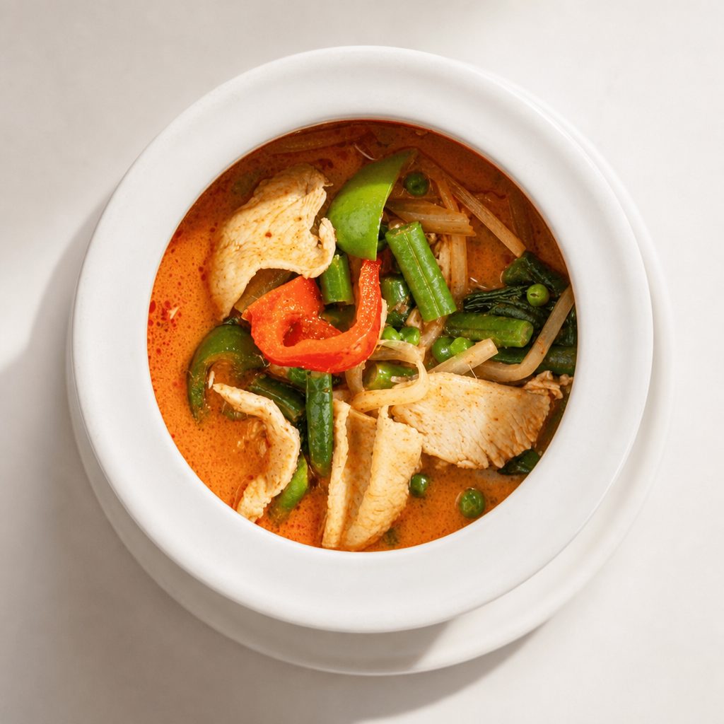46. Red Curry* (Kaeng Ped).