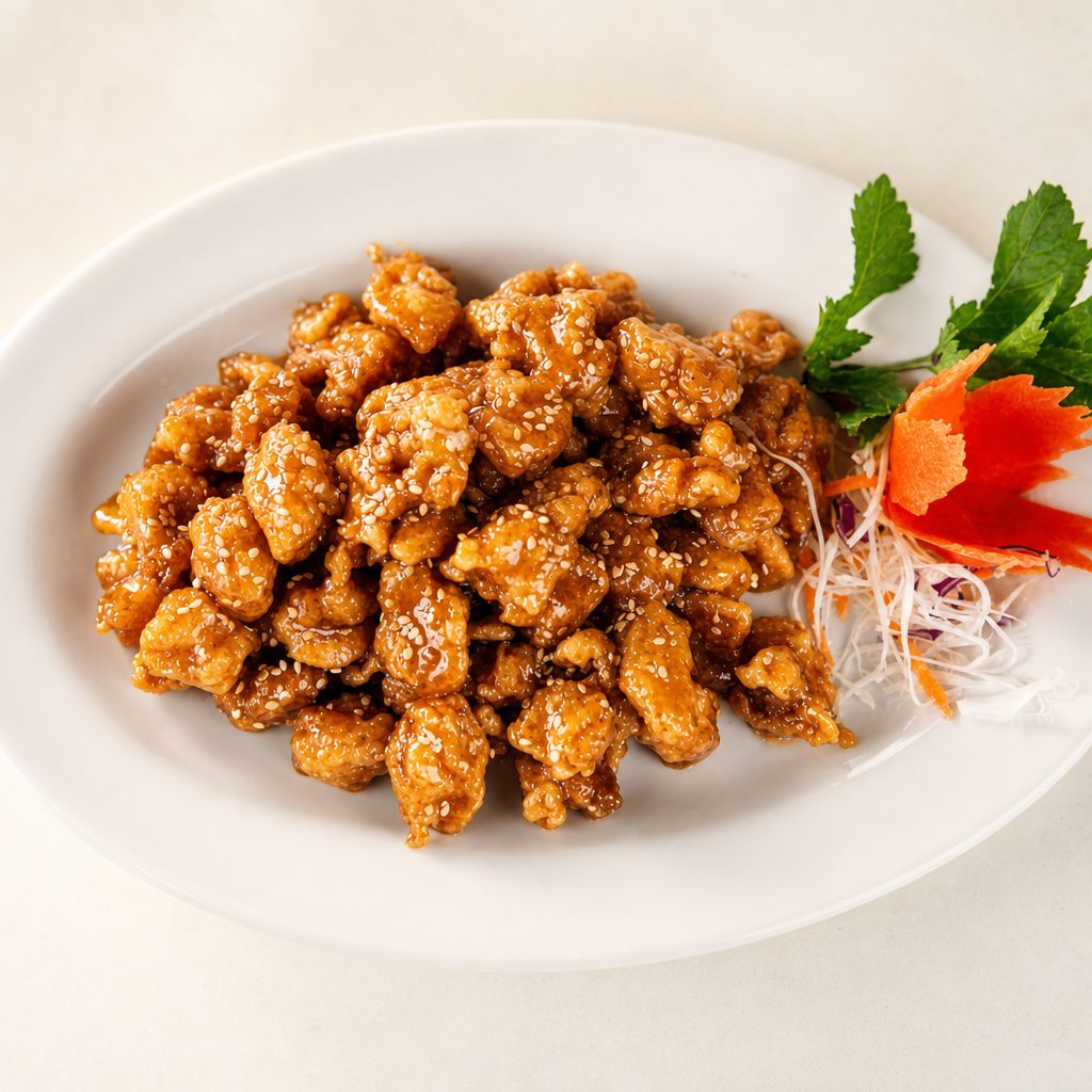 38. Sesame Chicken.