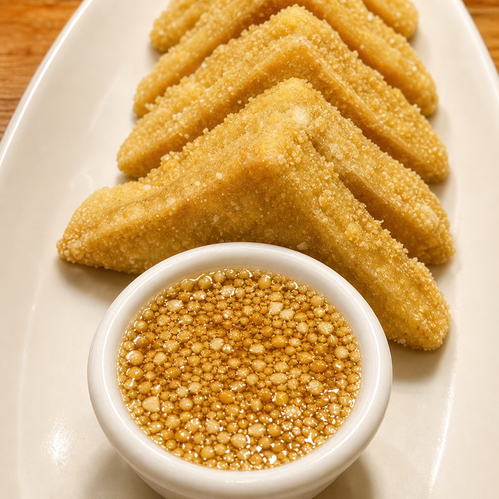 4. Fried Crispy Tofu.