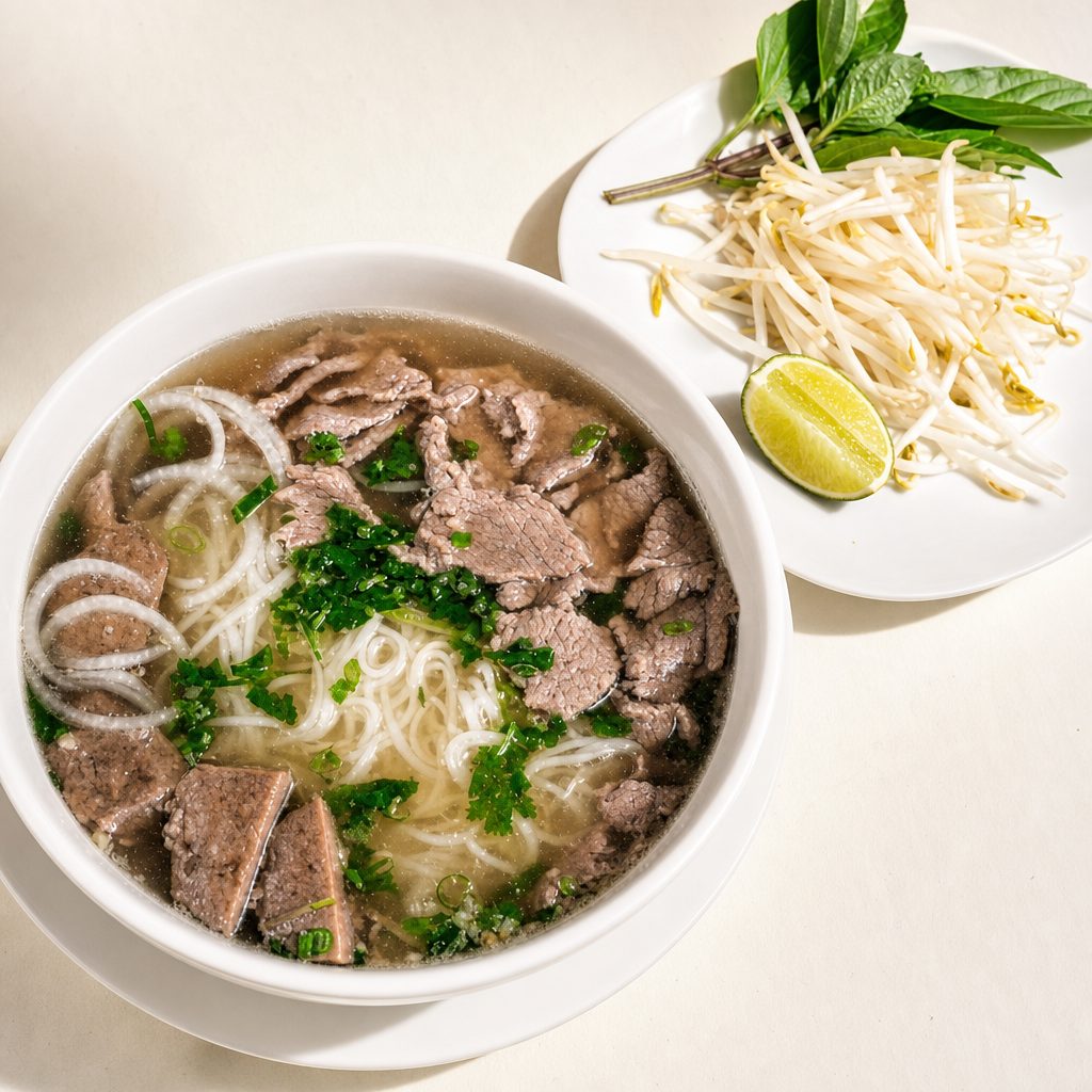 56. (Pho) Beef and Meatball.